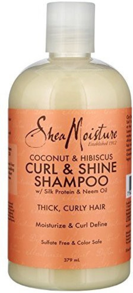 SheaMoisture Curl and Shine Coconut Shampoo Coconut and Hibiscus