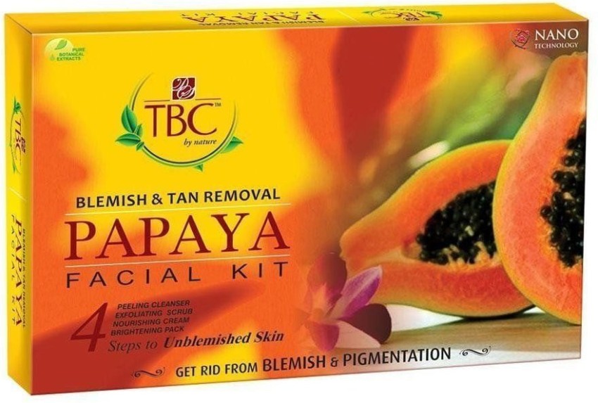 TBC by Nature BLEMISH TAN REMOVAL PAPAYA FACIAL KIT