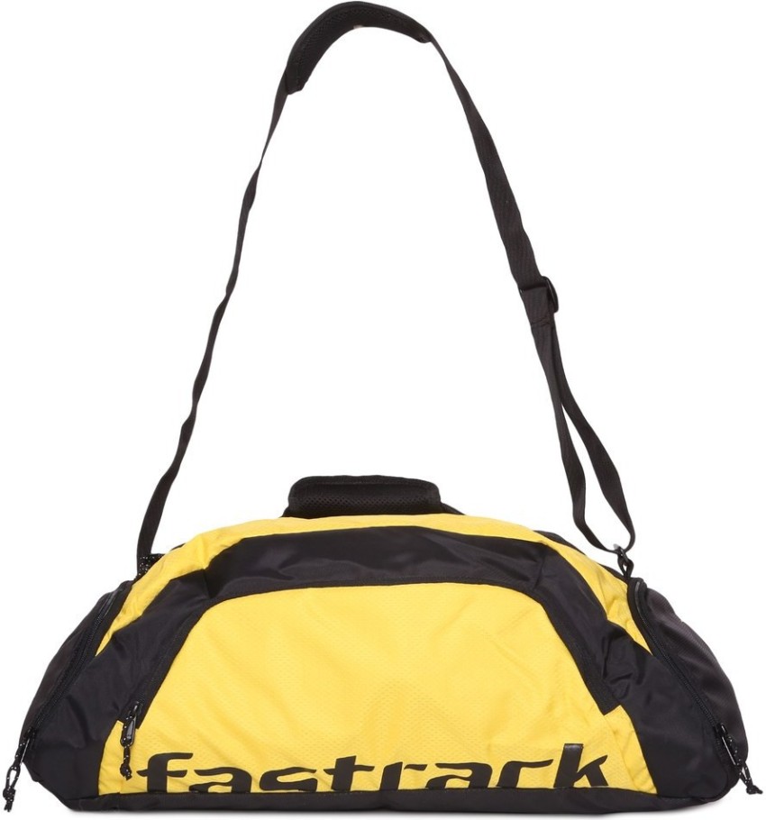 Fastrack Gym Duffel Bag Yellow Price in India Flipkart