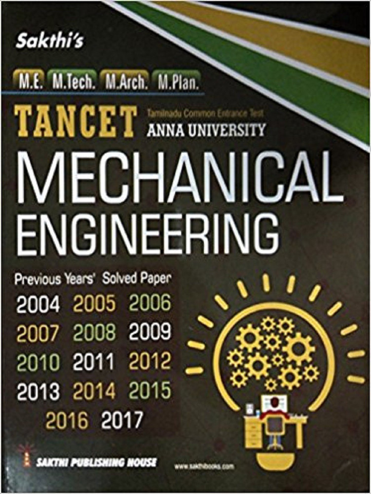 Tamil Nadu Tancet 2018 Syllabus