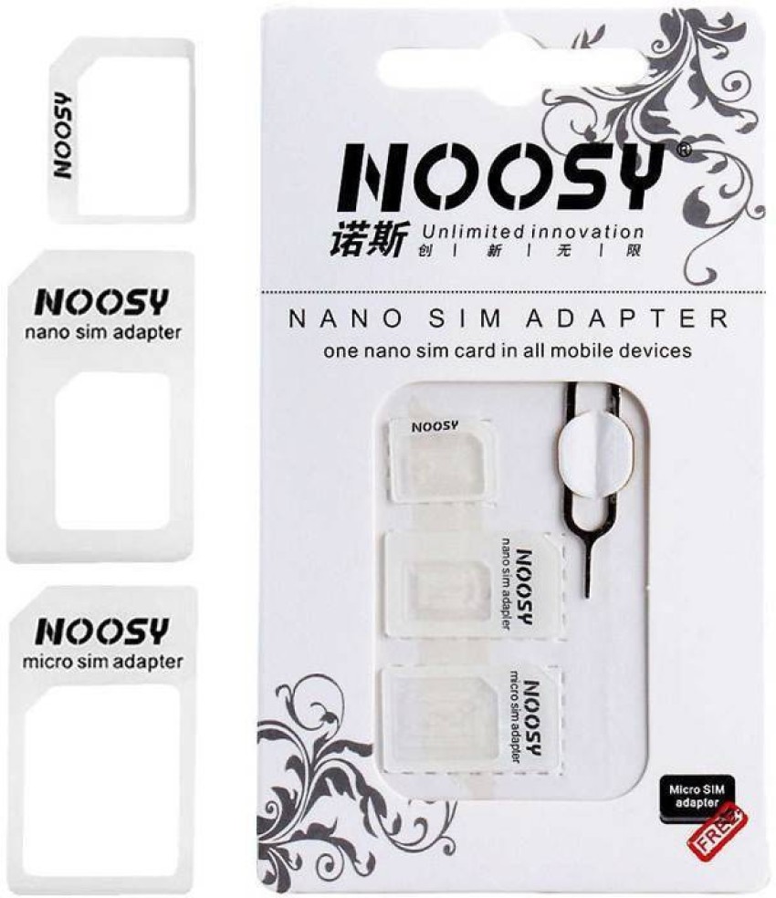 Adaptador 3 en 1 Nano / Micro Sim + Clip