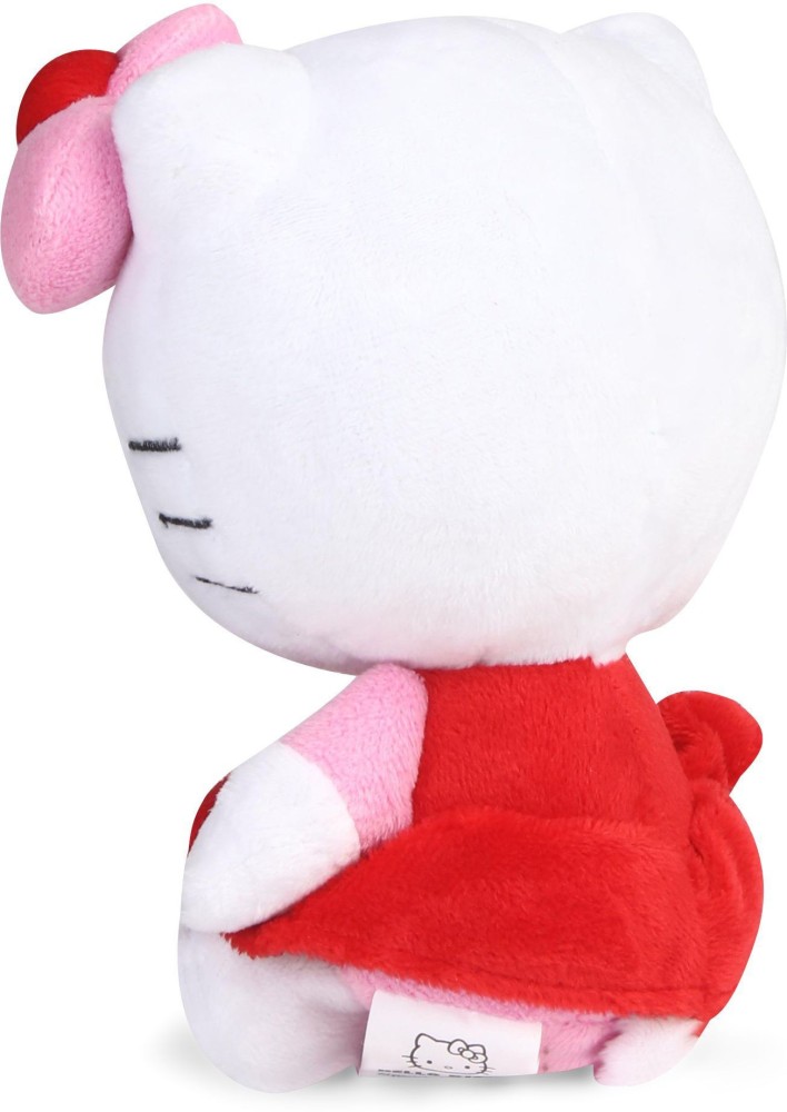 Fiesta Hello Kitty Plush Cat Stuffed Animal Pink Bow 15”