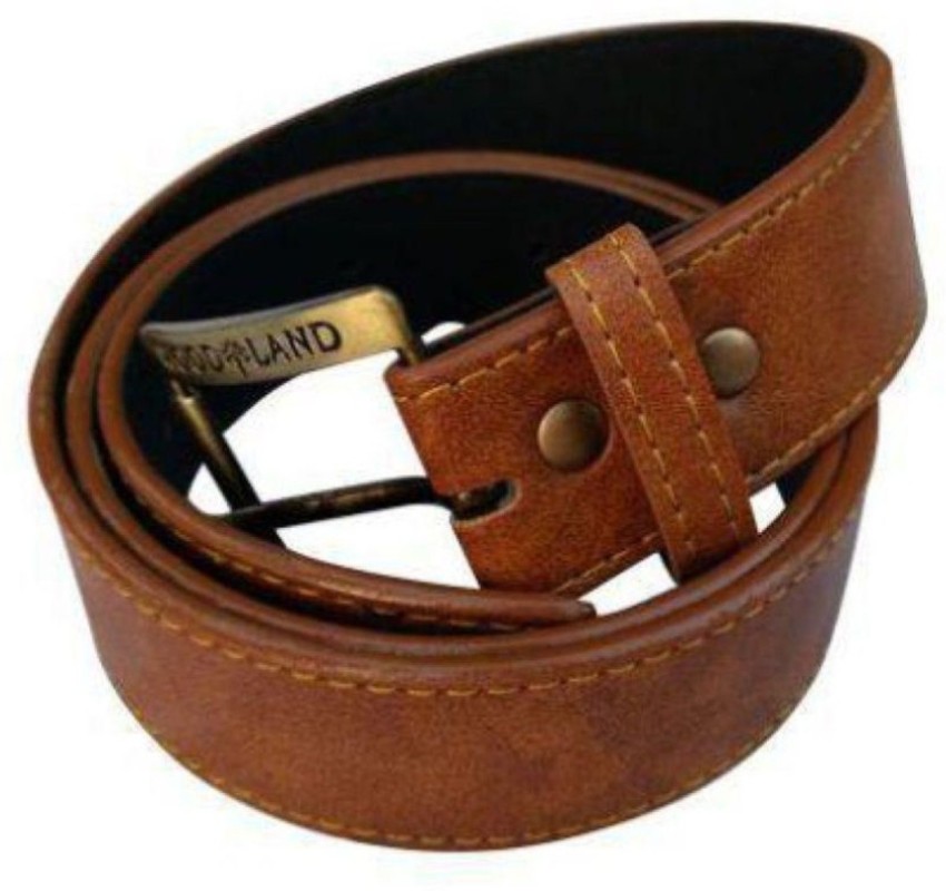 Synthetic shop leather belt