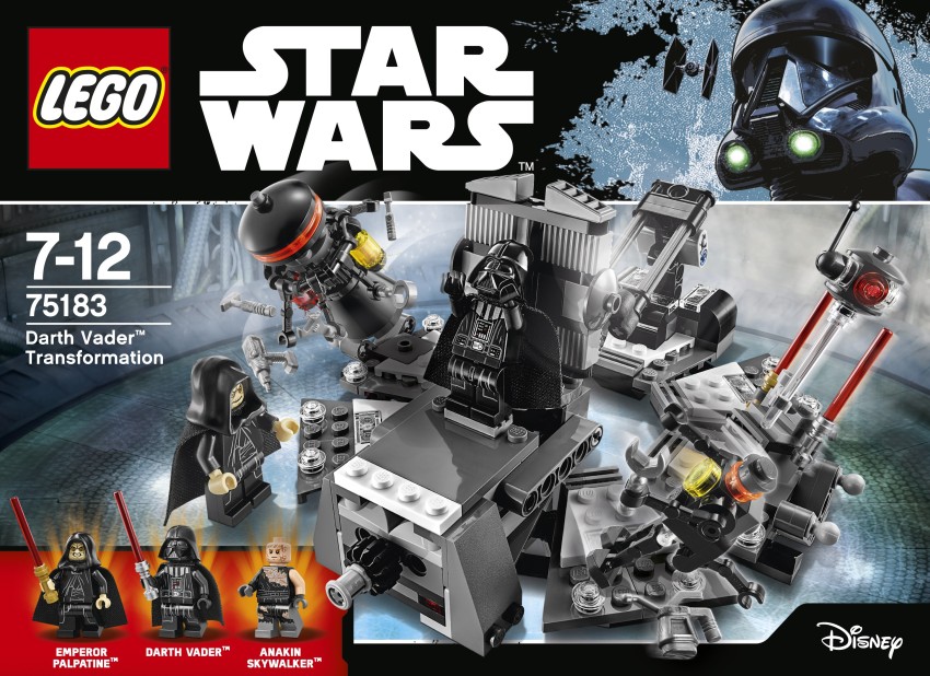 LEGO Darth Vader™ Transformation (282 Pcs) - Darth Vader™ Transformation  (282 Pcs) . Buy Darth Vader™ Transformation toys in India. shop for LEGO  products in India.