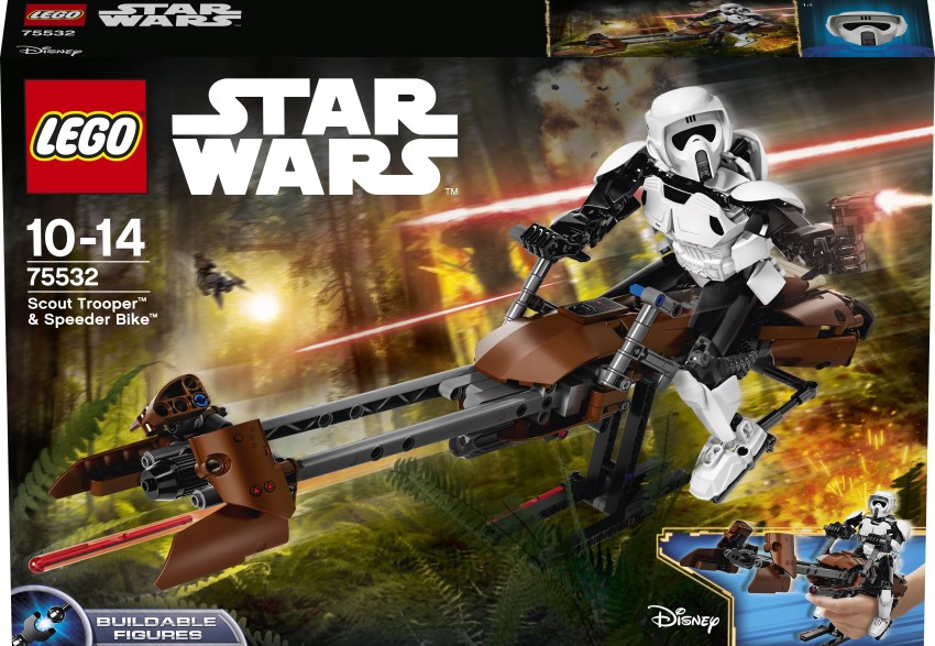 LEGO Scout Trooper Speeder Bike 452 Pcs Scout Trooper Speeder Bike 452 Pcs Buy Scout Trooper Speeder Bike toys in India. shop for LEGO products in India. Flipkart