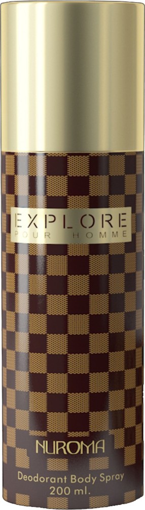 Buy NUROMA EXPLORE Pour Homme Black Perfume Perfume - 100 ml (For