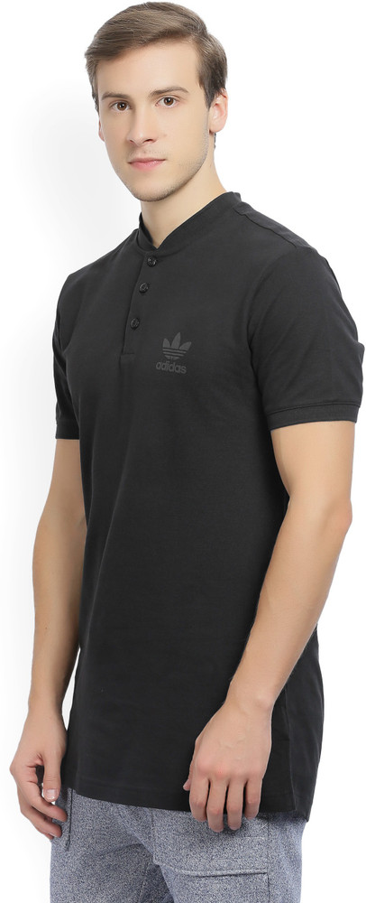 Adidas t 2025 shirt china collar