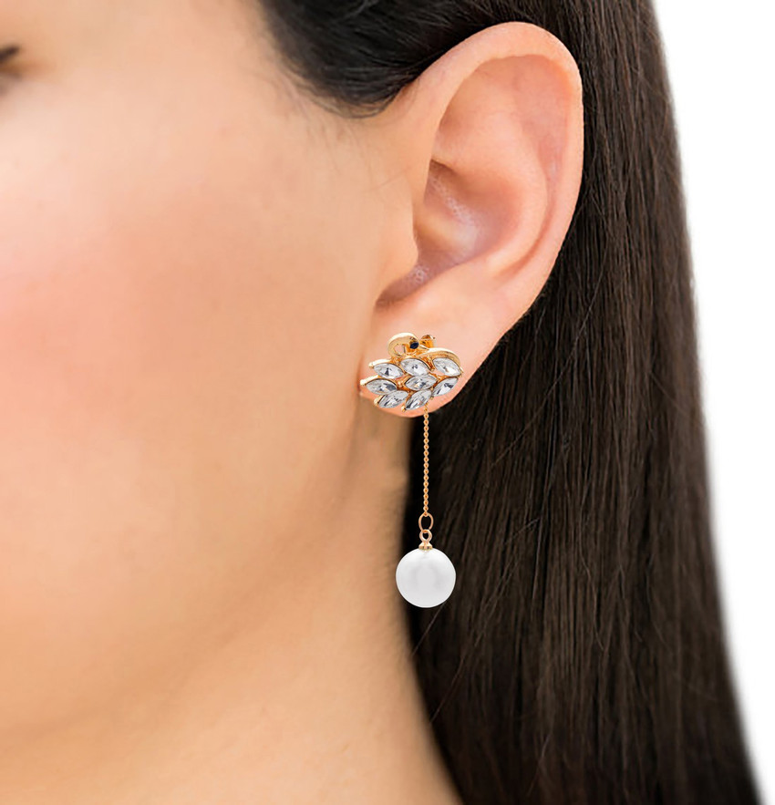 Details 87+ hanging clip on earrings super hot 3tdesign.edu.vn