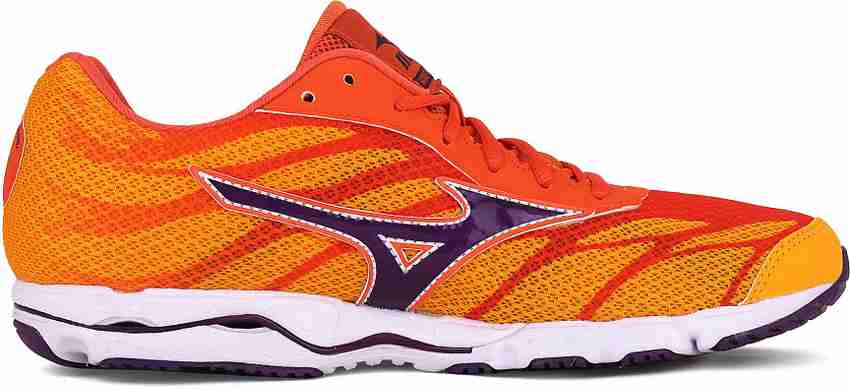 MIZUNO WAVE HITOGAMI 3 W Running Shoes For Women Buy Citrus Pansy Firecracker Color MIZUNO WAVE HITOGAMI 3 W Running Shoes For Women Online at Best Price Shop