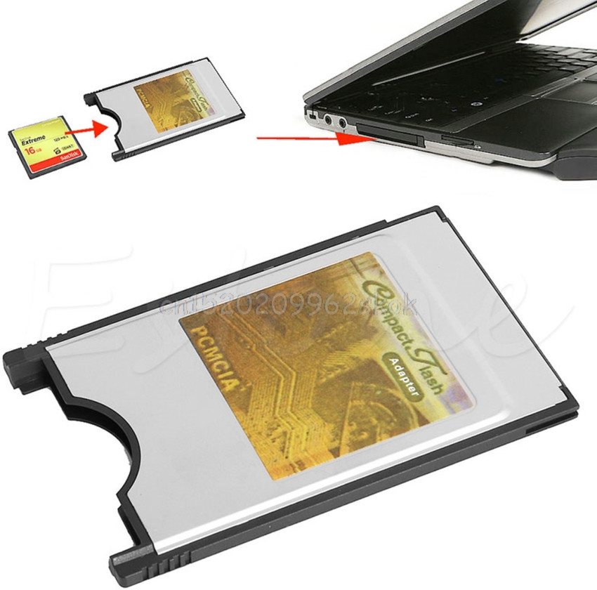 Cf pc card adapter top