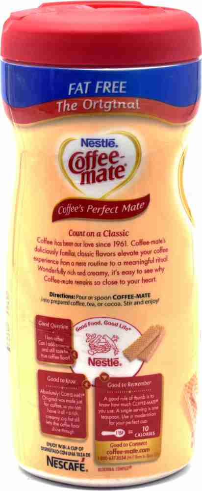 fat free original coffee mate