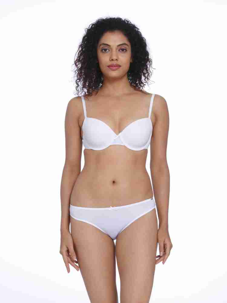 ARIA + LEYA Women Bikini White Panty - Buy ARIA + LEYA Women