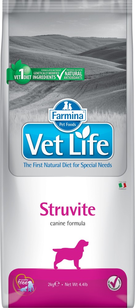 Struvite hot sale dog food