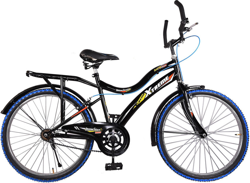 Mustang Momstar Xtreme Bike For Teenagers Black Blue 24 T