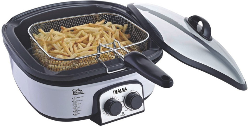 Inalsa Cook and Serve 1400 Watt Multi Cooker 5 L Electric Deep Fryer Price in India Buy Inalsa Cook and Serve 1400 Watt Multi Cooker 5 L Electric Deep Fryer online at Flipkart