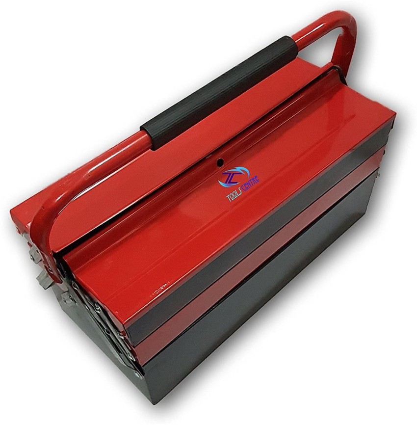 Tools Centre Premium Quality Metal Tool Box With Drill Machine 