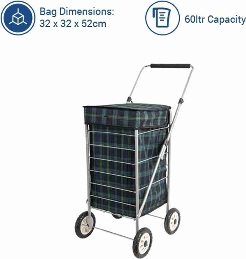 Sabichi Shopping trolley Luggage Trolley Price in India Buy Sabichi Shopping trolley Luggage Trolley online at Flipkart