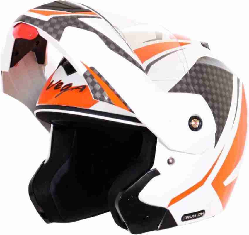 White new arrivals orange helmet