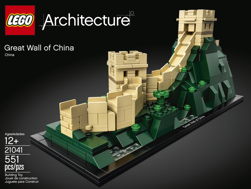 Lego wall of china deals