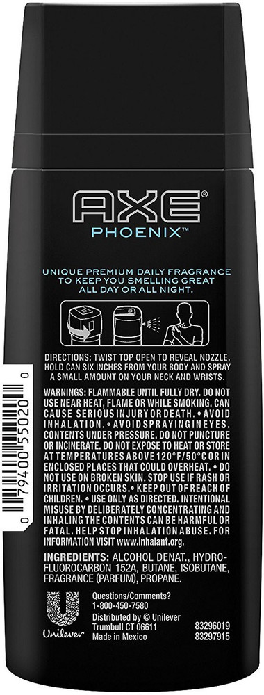 Axe phoenix body spray shop
