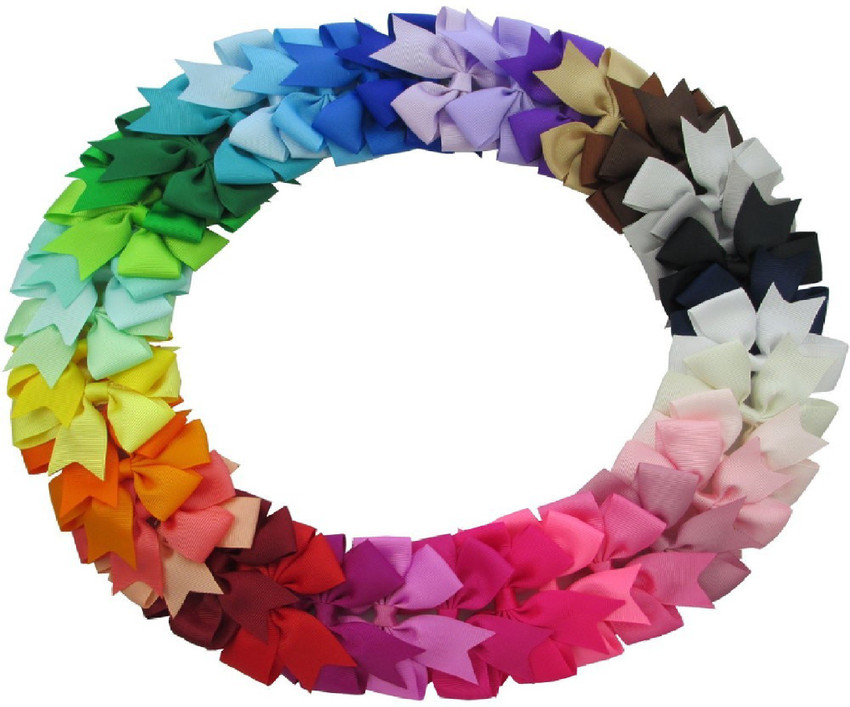QingHan 40Pcs Baby Girl Headbands Grosgrain Ribbon Boutique Hair