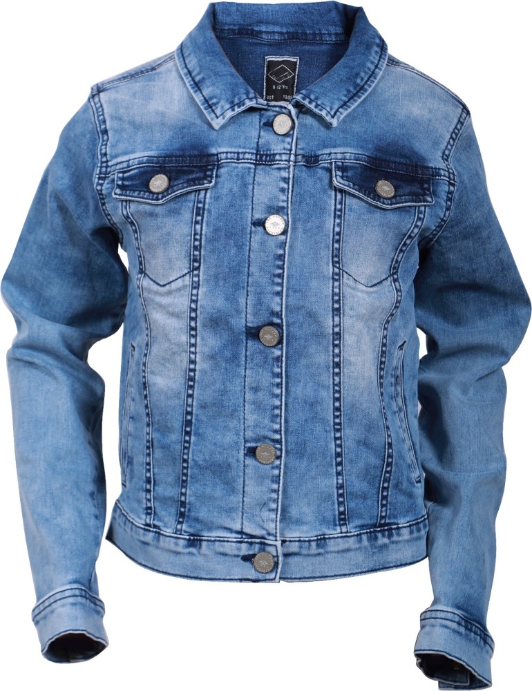 LEE COOPER by fbb Full Sleeve Solid Girls Denim Jacket LEE COOPER by fbb Full Sleeve Girls Denim Jacket Online at Best Prices in India | Flipkart.com