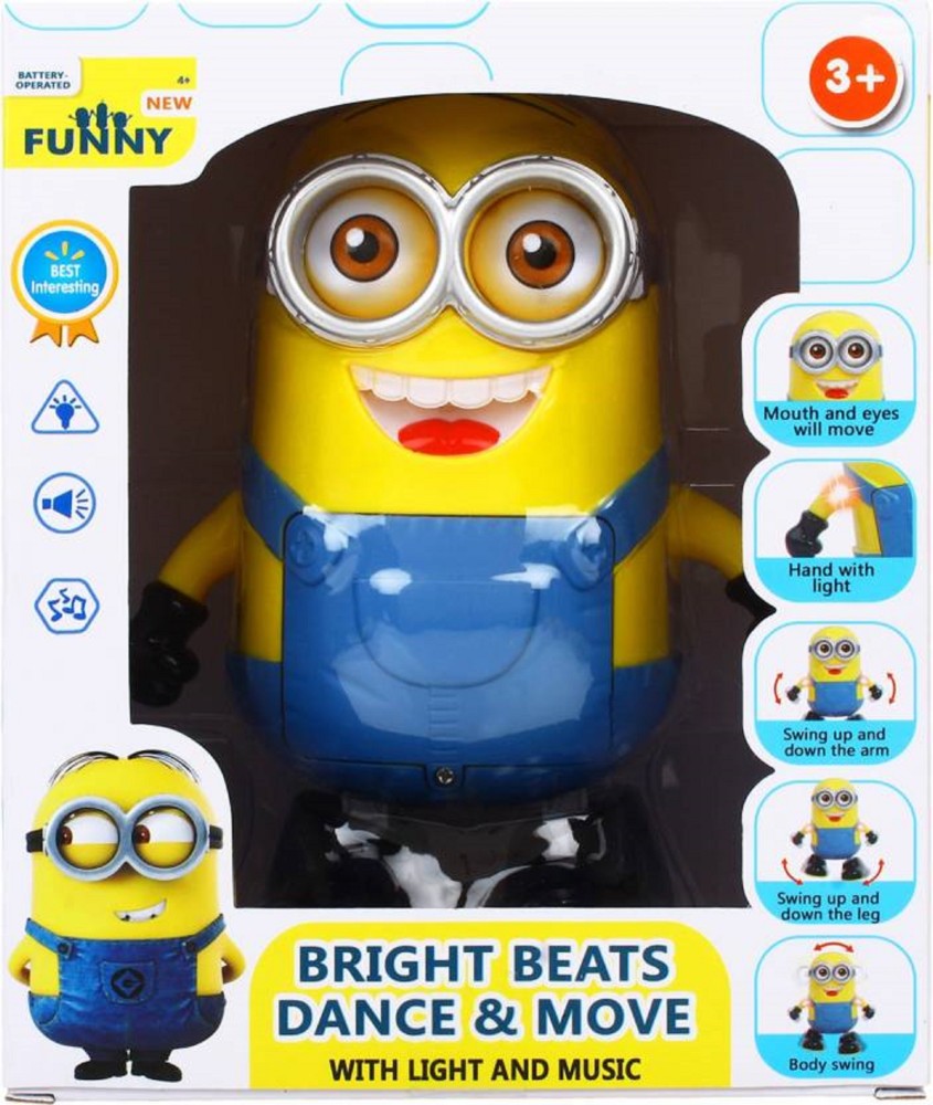 Talking store minion toy