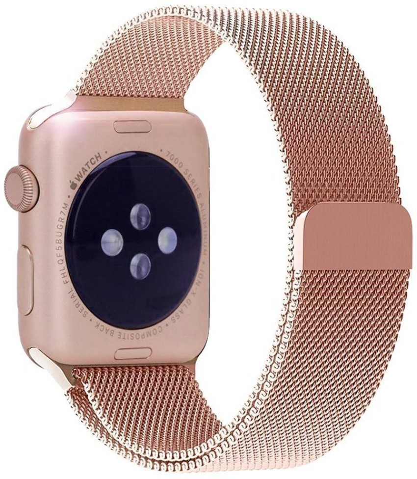 Bracelet Apple Watch Milanais (or rose) 