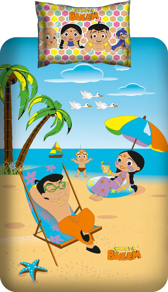 Chota bheem bedsheet online cheap