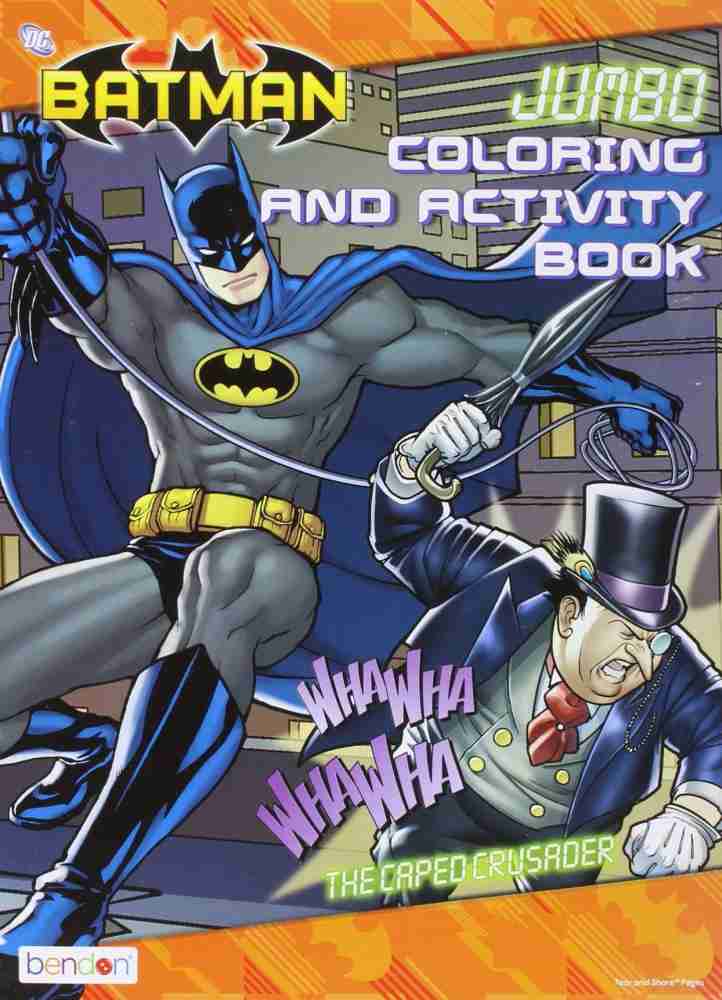 Batman Jumbo Coloring Activity Book