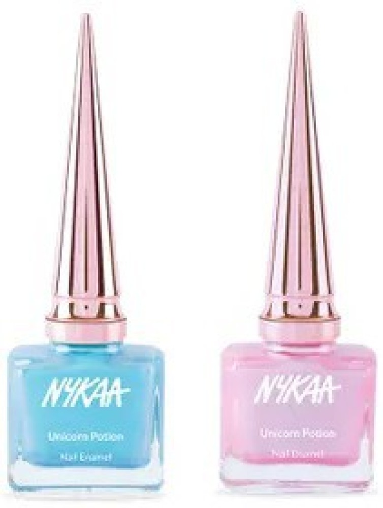 Nykaa Unicorn Potion Nail Enamel Review & Swatches| Frosted fairy, Sugar n  spice, Pink peony - Zig Zac Mania