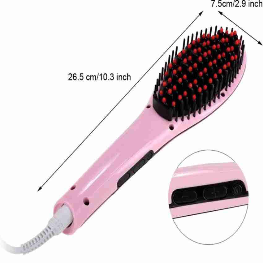 Miropure 2 in 1 cheap ionic hair straightener brush review