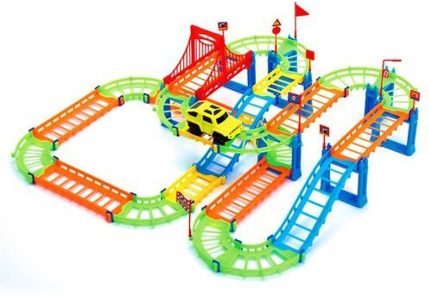 Unbranded 3D Two Layer Spiral Track Colorful Educational Roller