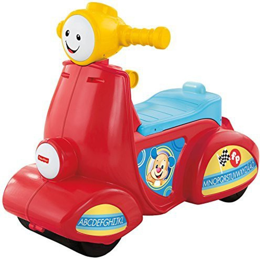 Fisher price laugh and learn smart stages scooter hotsell
