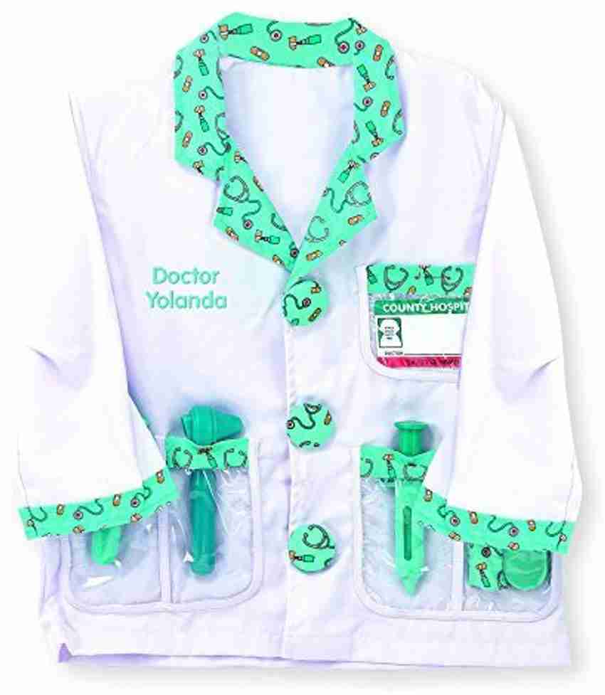 Melissa and doug dress up doctor new arrivals