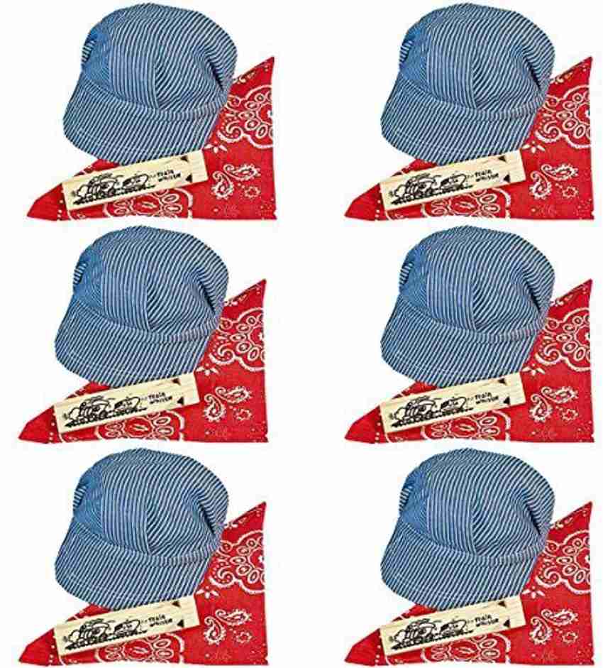 Generic Childs Train Conductor Dress Up Kit Hat Whistle And