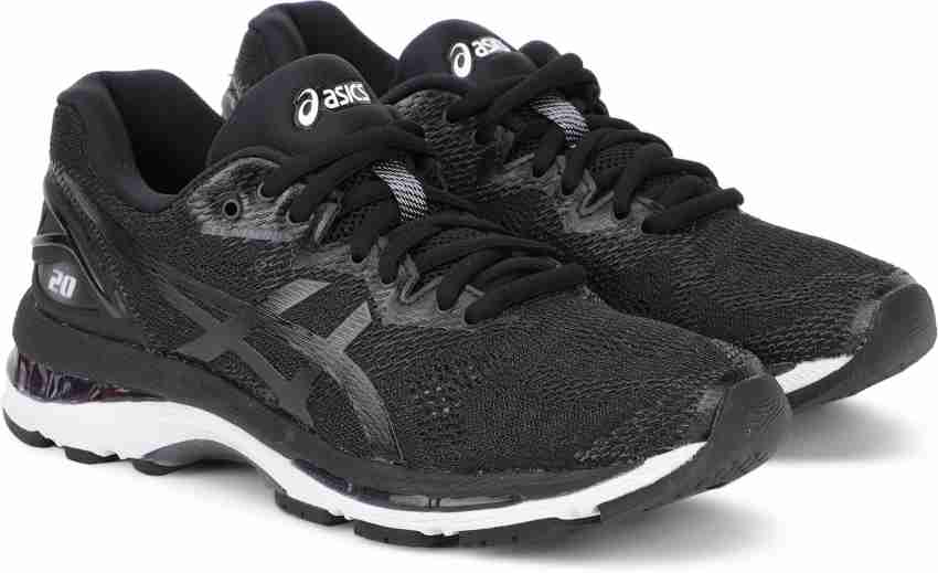 Asics nimbus 20 black online