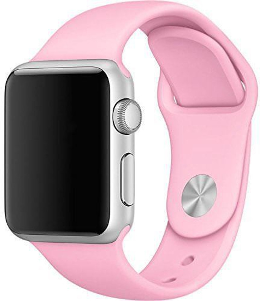 SPARXON Soft Silicon Pink Replacement Band For Apple Watch 38mm 1st gen Smart Watch Strap Price in India Buy SPARXON Soft Silicon Pink Replacement Band For Apple Watch 38mm 1st gen
