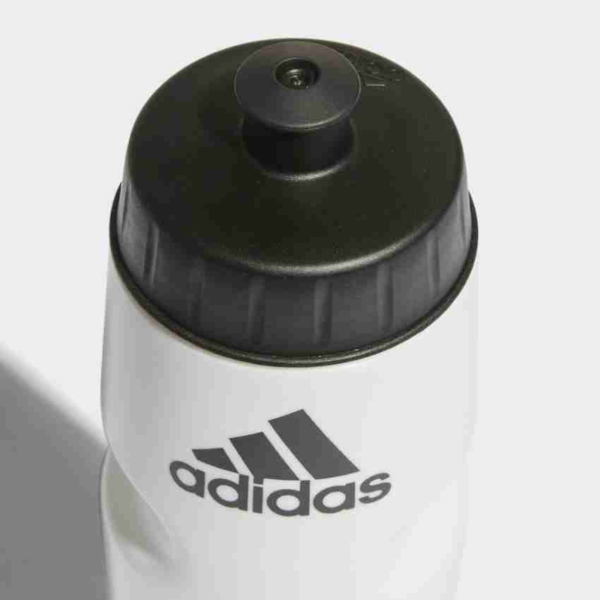 adidas Steel 600 ML Water Bottle with Straw, Color: Black Grey