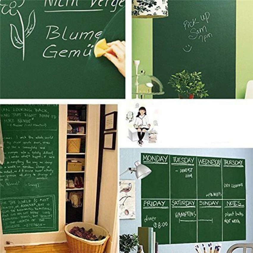 Green Board Chalkboard Sticker for Wall Removable Draw Erasable