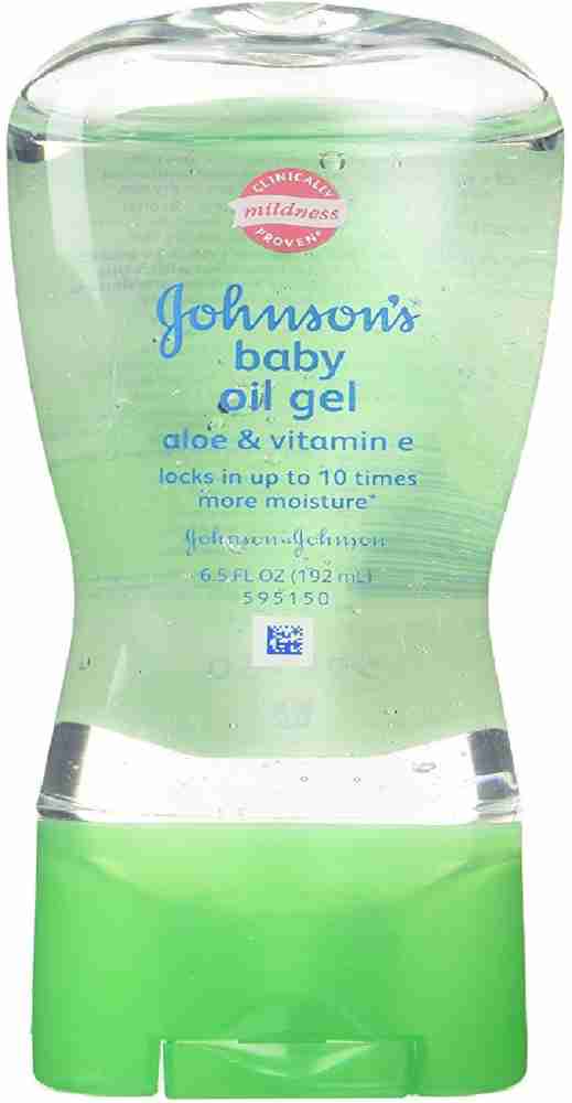 Johnson's baby gel oil with aloe & vitamin hot sale e