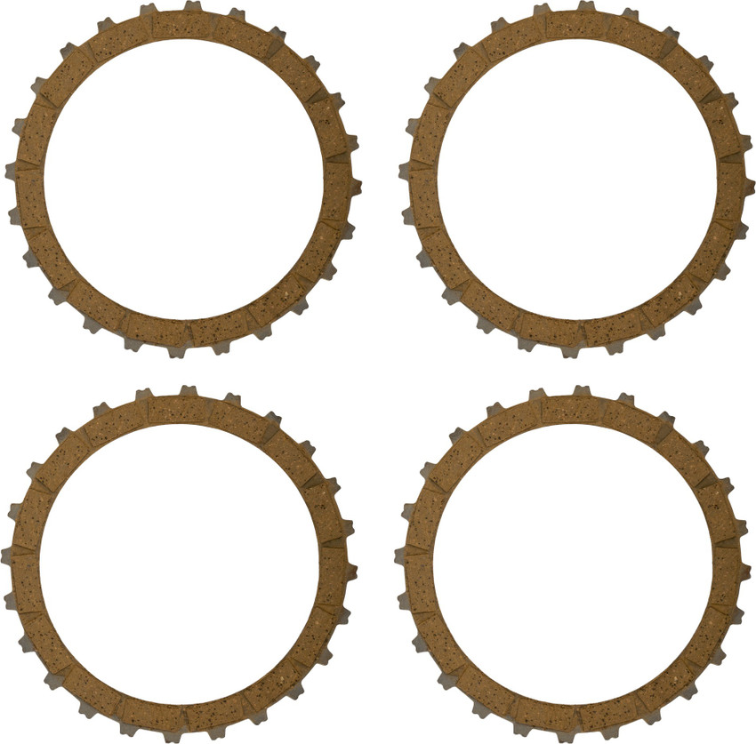 Autofy Steel Clutch Plates For Honda Dream Yuga New Set of 4