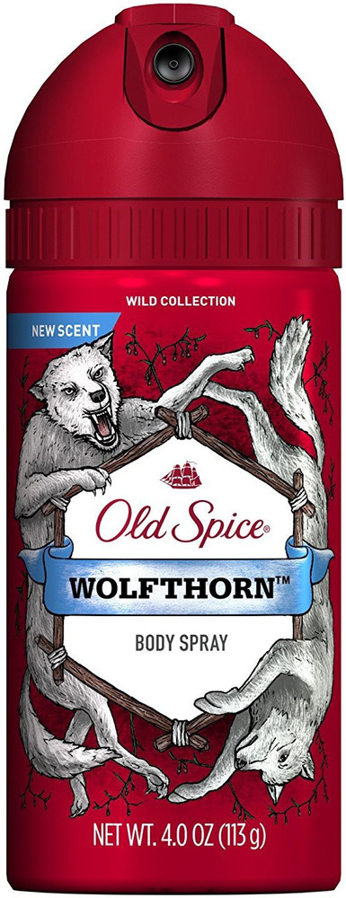 OLD SPICE Wild Collection Wolfthorn Scent Men s Body Spray