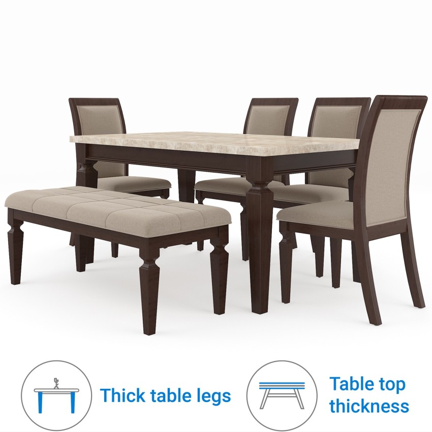 Dining table set discount 6 seater hometown