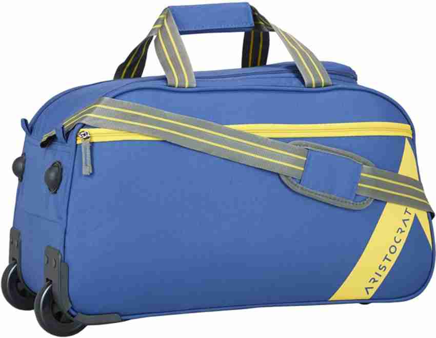 ARISTOCRAT 21 inch 53 cm DAWN DUFFLE TROLLEY 52 BLU Duffel With Wheels Strolley