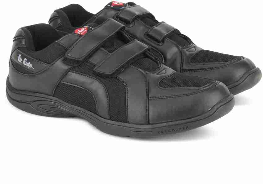 Lee cooper black sales school shoes