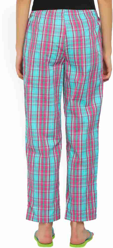 JOCKEY Women Pyjama Buy Ruby Checks JOCKEY Women Pyjama Online at Best Prices in India Flipkart