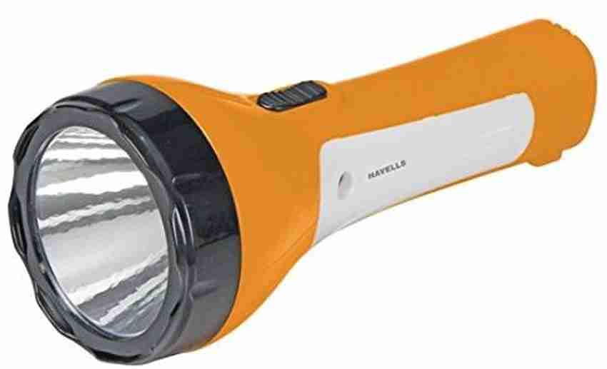 HAVELLS Pathfinder 30 3 Watt Rechargeable LED Torch Orange Torch