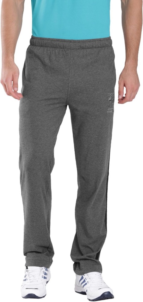JOCKEY 9500 Solid Men Grey Track Pants - Buy Grey Melange & Navy