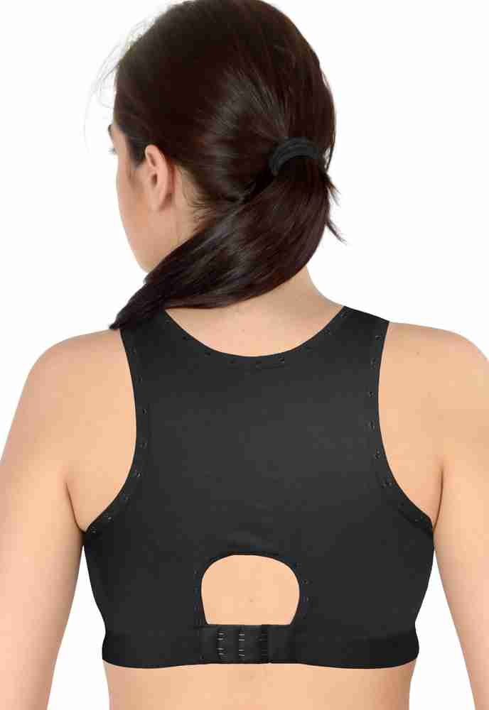Full back online coverage sports bra
